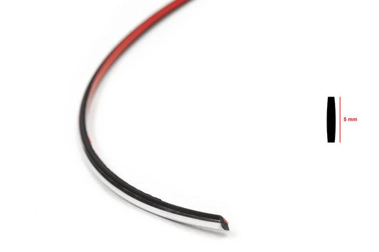 Chrome molding per meter sal5b (1 meter, 5 mm) - Reelken Auto