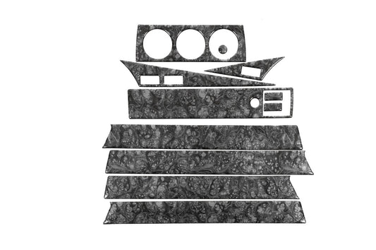 Overlays on the panel (11 items) for Mercedes W201 (190) - image 2