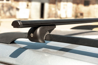 Lockable cross bars for standard roof rails Bold Bar V1 (2 pcs) for Audi 100 C3 1988-1991 - image 11