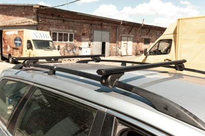 Lockable cross bars for standard roof rails Bold Bar V1 (2 pcs) for Ford Focus II 2008-2011 - image 16