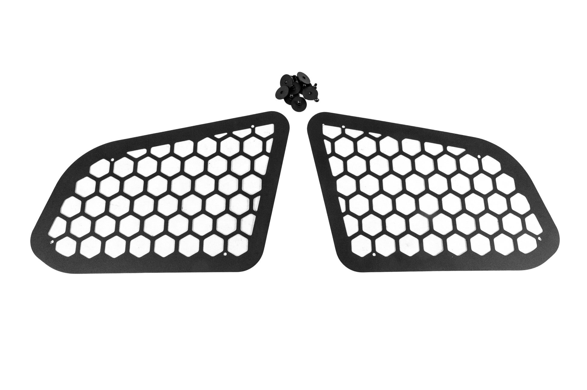 Rear window covers OmsaLine (2 pcs, ABS) for Dacia Duster 2018-2024 - image 2