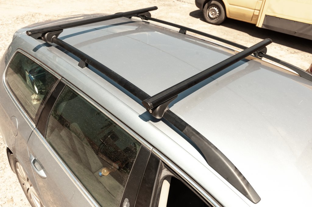 Lockable cross bars for standard roof rails Bold Bar V1 (2 pcs) for Nissan Almera N16 2000-2006 - image 13