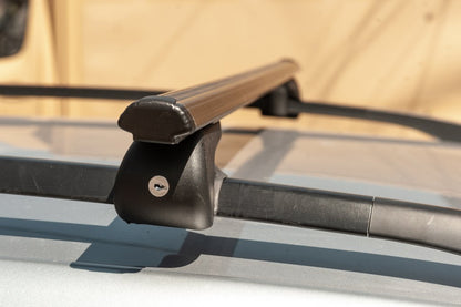 Lockable cross bars for standard roof rails Bold Bar V1 (2 pcs) for Volkswagen Golf Plus 2004-2014 - image 14