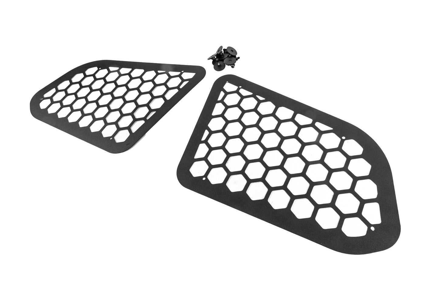 Rear window covers OmsaLine (2 pcs, ABS) for Renault Duster 2018-2024 - image 3