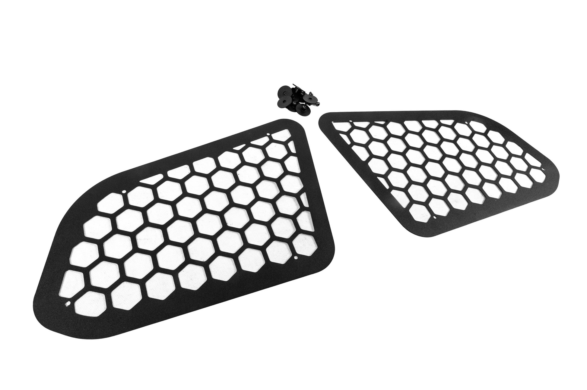 Rear window covers OmsaLine (2 pcs, ABS) for Renault Duster 2018-2024 - image 4
