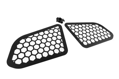 Rear window covers OmsaLine (2 pcs, ABS) for Renault Duster 2018-2024 - image 4