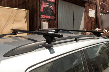 Lockable cross bars for standard roof rails Bold Bar V1 (2 pcs) for Renault Clio IV 2012-2019 - image 15