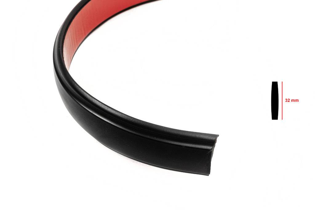 Black molding per meter sal26 (1 meter, 32 mm) - Reelken Auto