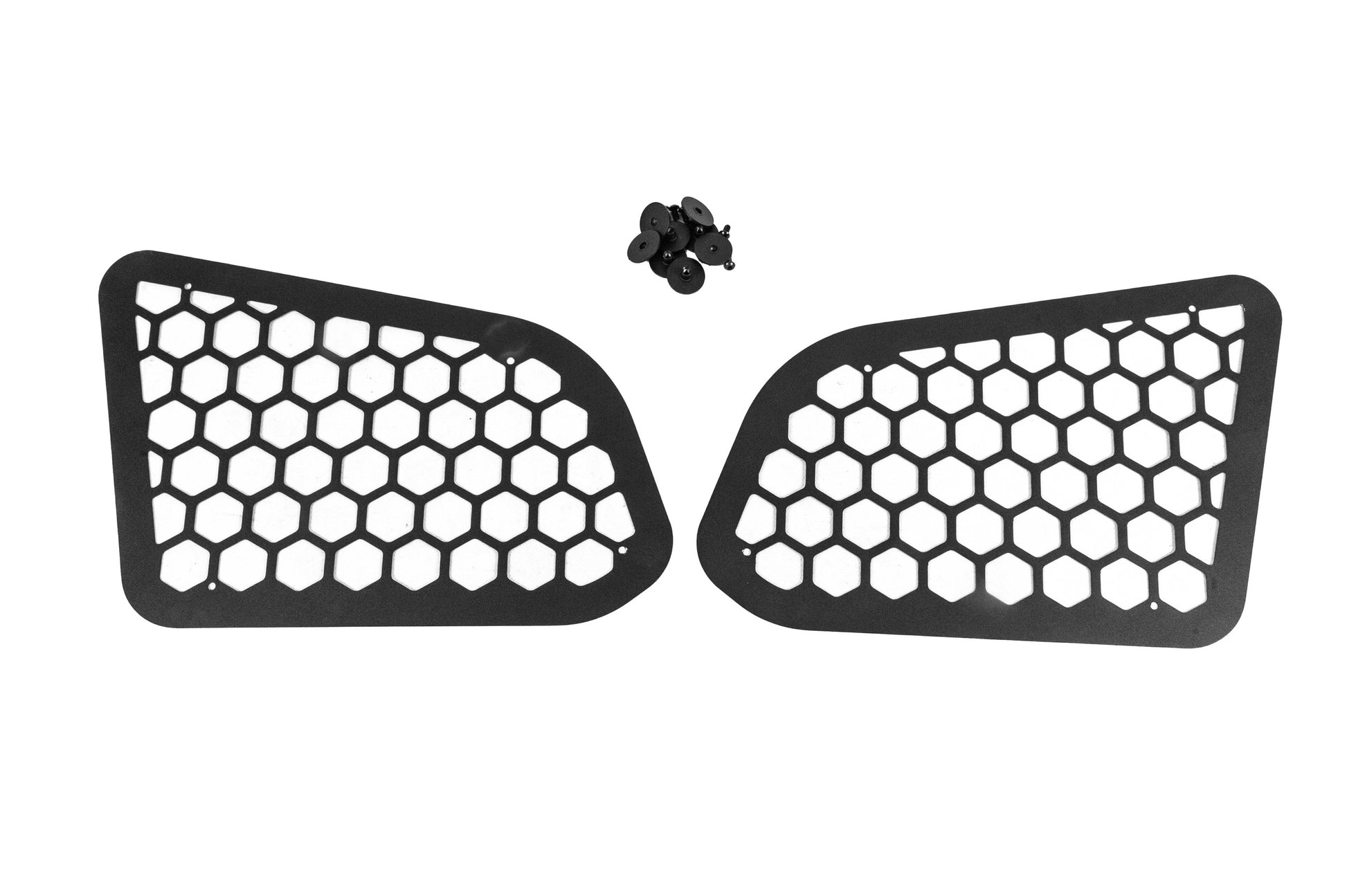 Rear window covers OmsaLine (2 pcs, ABS) for Renault Duster 2018-2024 - image 5