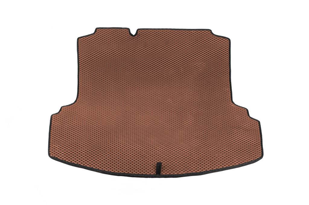 Trunk mat (EVA, brick) for Volkswagen Jetta 2011-2018 - Reelken Auto