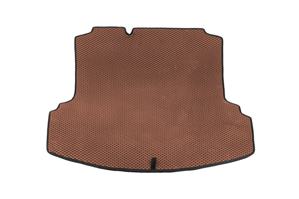 Trunk mat (EVA, brick) for Volkswagen Jetta 2011-2018 - image 1