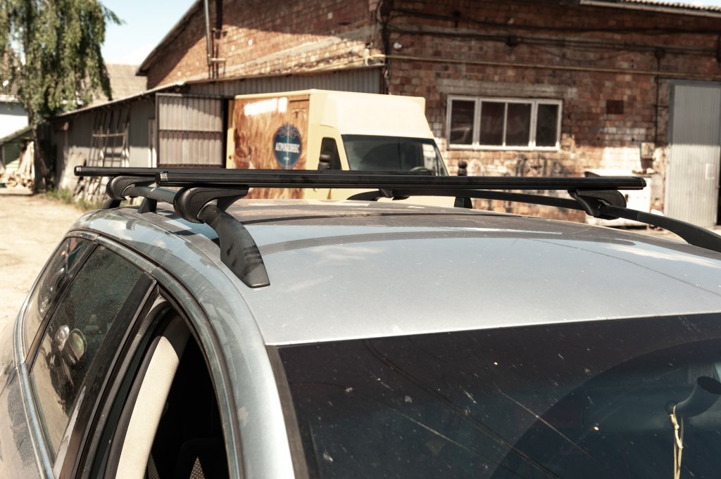 Lockable cross bars for standard roof rails Bold Bar V1 (2 pcs) for Opel Agila 2000-2007 - image 18