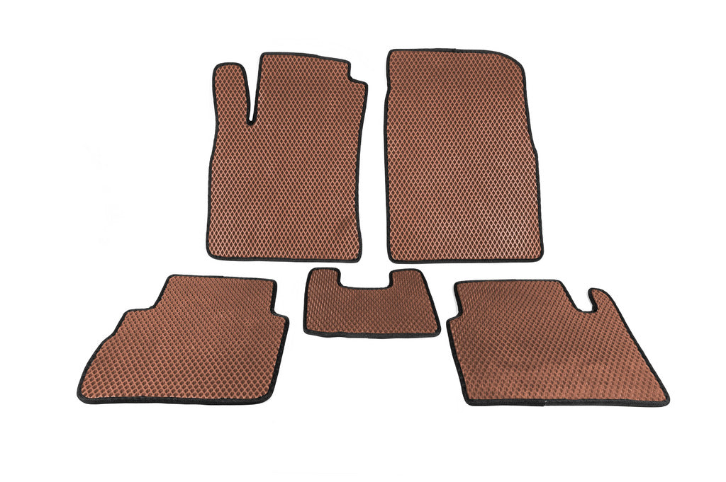 EVA Floor Mats (Brown) for Nissan Tiida 2004-2011 - image 1