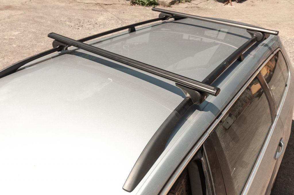 Lockable cross bars for standard roof rails Bold Bar V1 (2 pcs) for Opel Omega A 1986-1993 - image 21