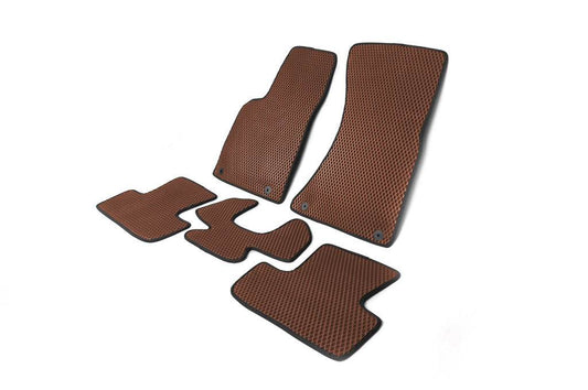 EVA mats (brown) for Audi Q5 2008-2017 - Reelken Auto