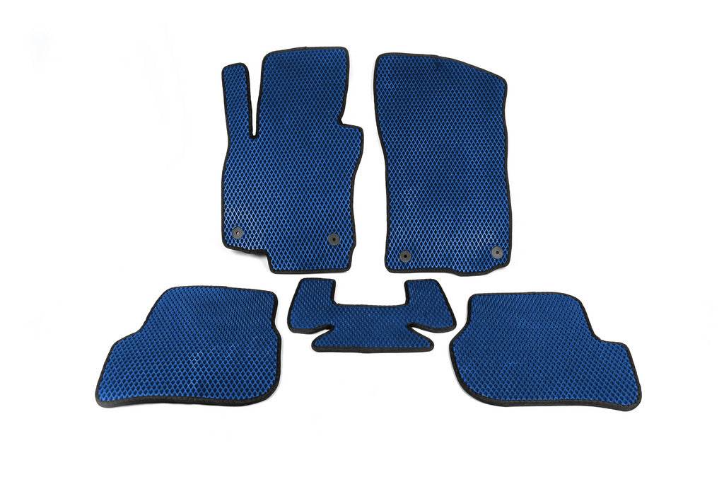 EVA mats (Blue) for Skoda Octavia II A5 2006-2010 - Reelken Auto