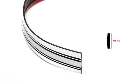 Chrome molding per meter sal94 (1 meter, 44.5 mm) - Reelken Auto