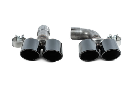 Exhaust tips in X3M F97 style (2022-2024) for BMW X3 G01 2018- - image 1