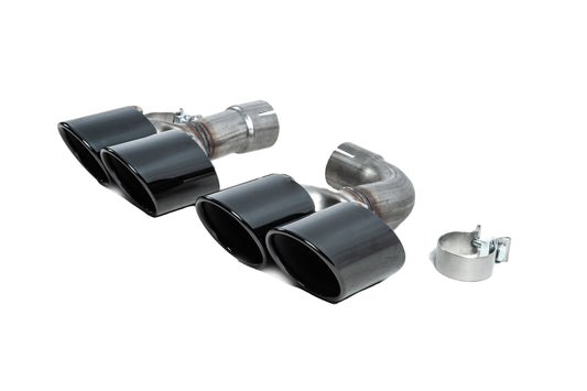 Exhaust tips in X3M F97 style (2022-2024) for BMW X3 G01 2018- - image 2