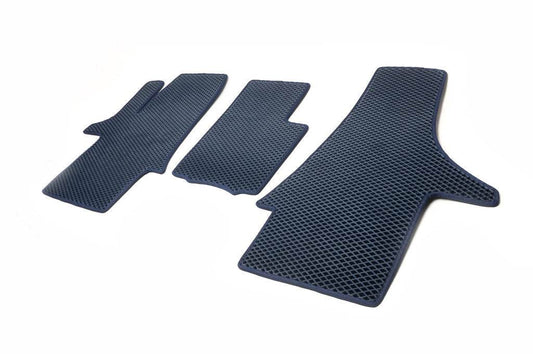 EVA floor mats (blue, front, for 1 + 1) for Volkswagen T5 Caravelle 2004-2010 - Reelken Auto