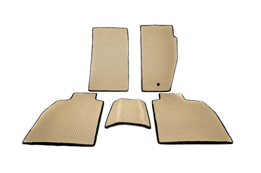 EVA mats (beige) for Jeep Cherokee XJ 1984-2001 - Reelken Auto