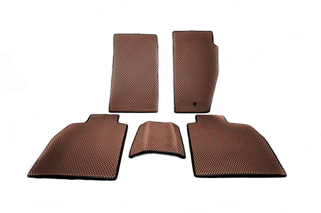 EVA Floor Mats (Brown) for Jeep Cherokee XJ 1984-2001 - image 1