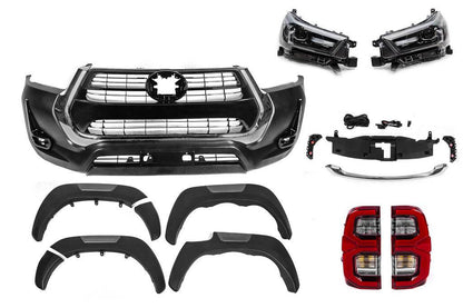 Restyling kit in 2022 (for 2015-2020) for Toyota Hilux 2015↗ - Reelken Auto