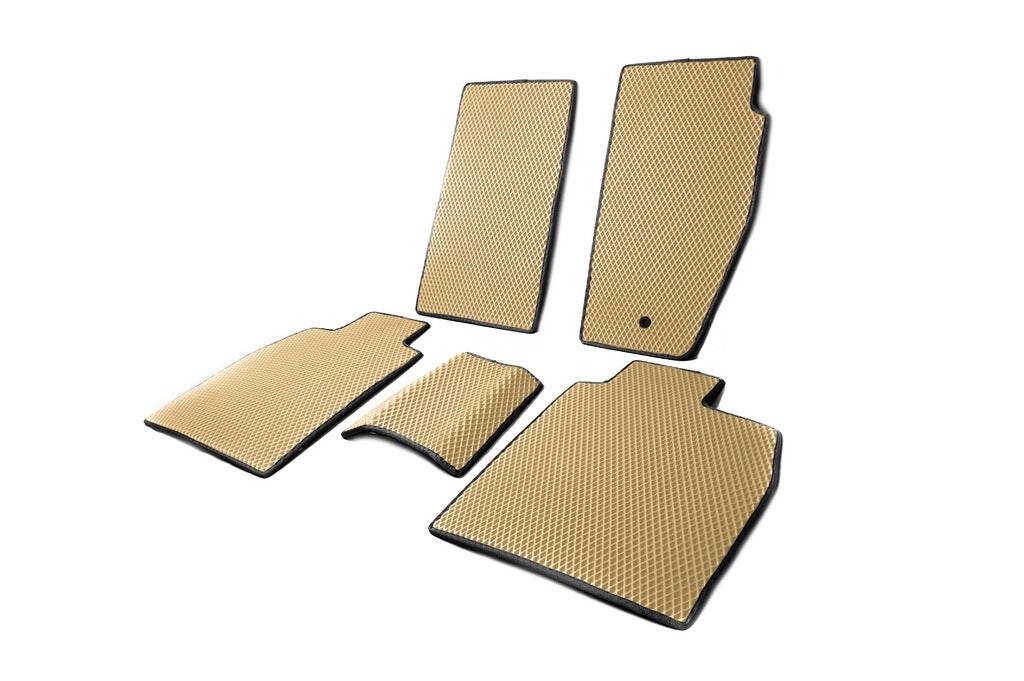 EVA mats (beige) for Jeep Cherokee XJ 1984-2001 - Reelken Auto