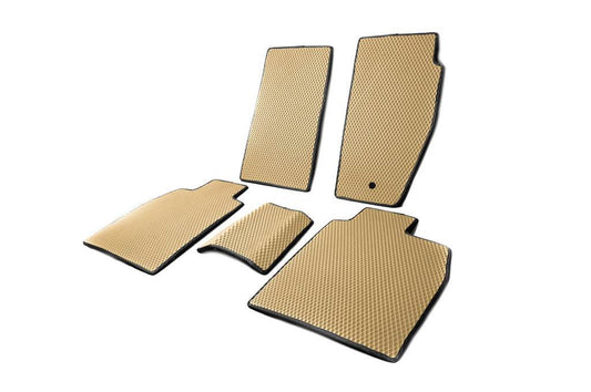 EVA mats (beige) for Jeep Cherokee XJ 1984-2001 - Reelken Auto