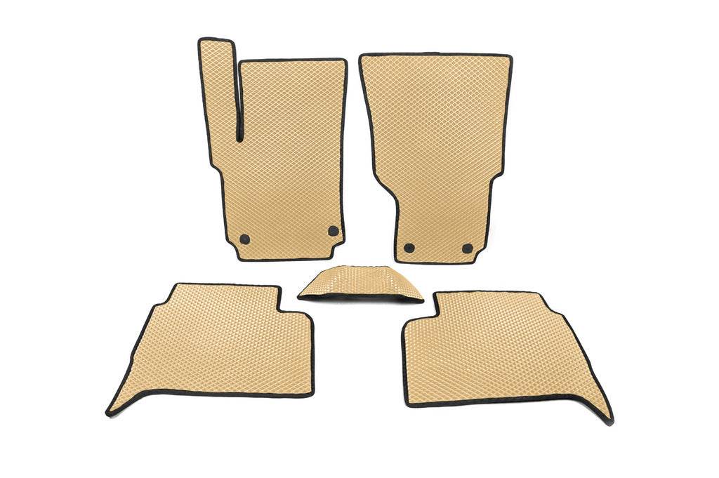 EVA mats (Beige) for Volkswagen Amarok 2010-2022 - Reelken Auto