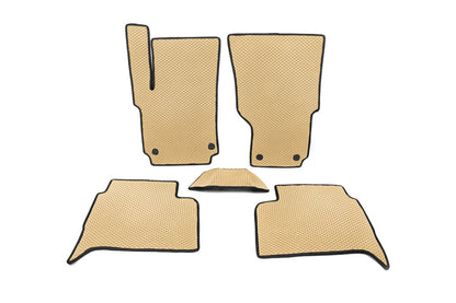 EVA Floor Mats (Beige) for Volkswagen Amarok 2010-2022 - image 1