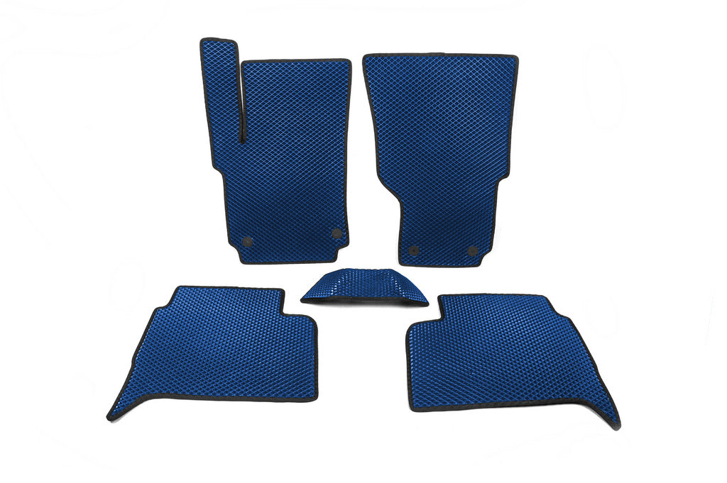 EVA Floor Mats (Blue) for Volkswagen Amarok 2010-2022 - image 1