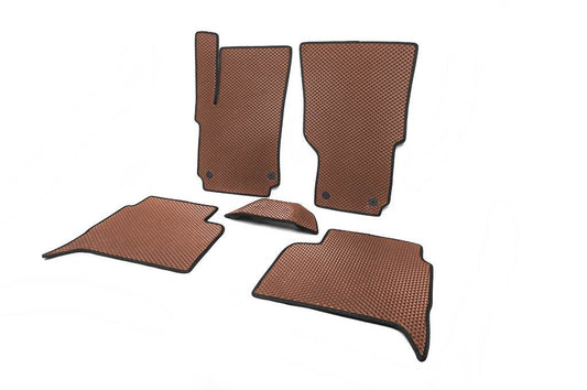 EVA mats (Brown) for Volkswagen Amarok 2010-2022 - Reelken Auto