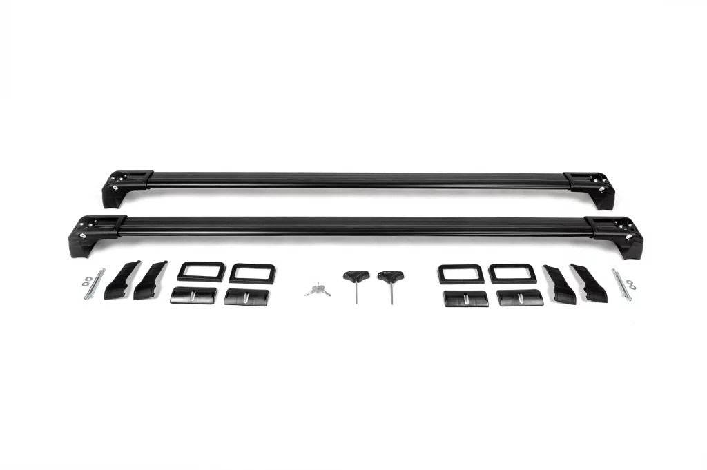 Cross the trunk on top of the rails integrated under the key (2 PCs) for Lexus GX460 - Reelken Auto