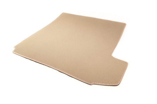 Trunk mat (EVA, beige) SW for Mercedes E-class W211 2002-2009 - Reelken Auto