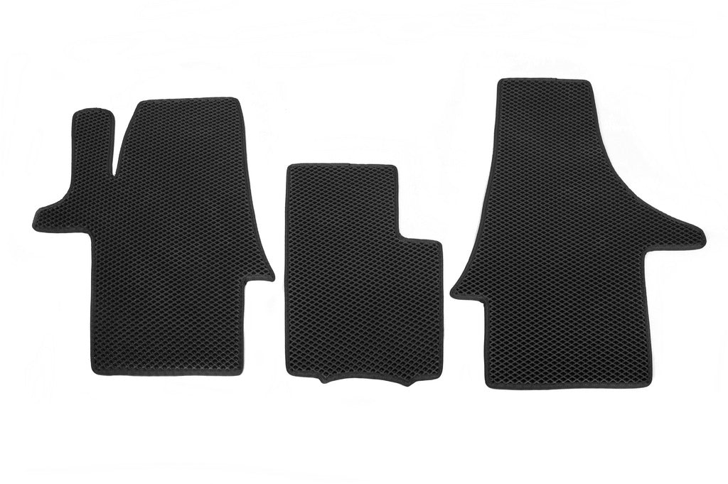 EVA Floor Mats (black, front, for 1+1) for Volkswagen T6 2015-2024 - image 4