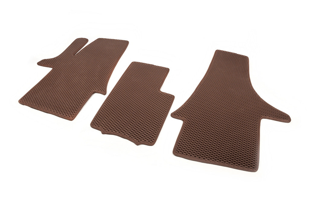 EVA Floor Mats (brick, front, for 1+1) for Volkswagen T6 2015-2024 - image 2