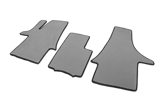 EVA Floor Mats (grey, front, for 2 + 1) for Volkswagen T5 Caravelle 2004-2010 - image 2