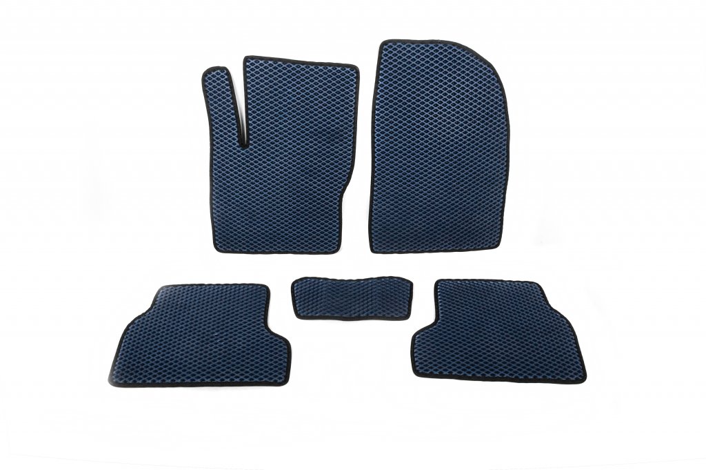 EVA Floor Mats (Blue) for Ford Focus II 2005-2008 - image 1