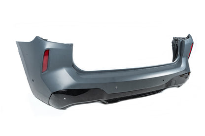 Rear bumper with diffuser in X3M F97 style (2022-2024) for BMW X3 G01 2018- - image 3