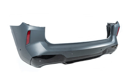 Rear bumper with diffuser in the style of X3M F97 (2022-2024) for BMW X3 G01 2018- - image 3