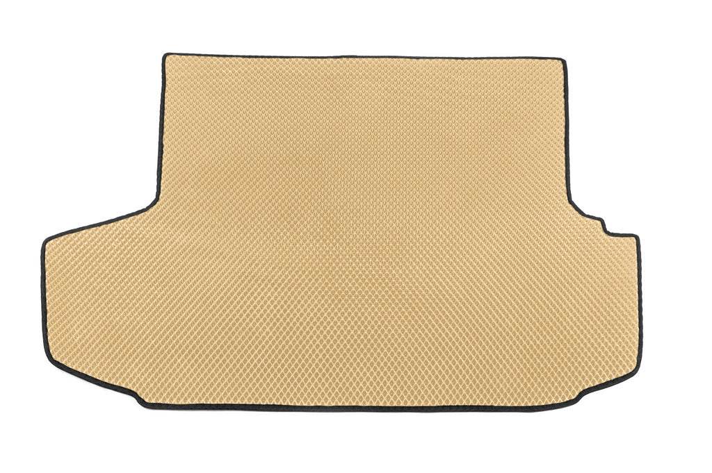 Trunk mat V-4 SW (EVA, Beige) for Skoda Octavia III A7 2013-2019 - Reelken Auto