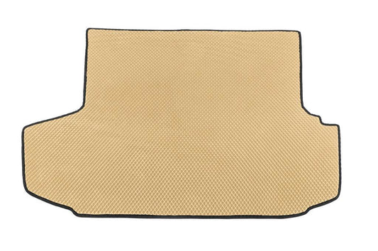 Trunk mat V-4 SW (EVA, Beige) for Skoda Octavia III A7 2013-2019 - Reelken Auto