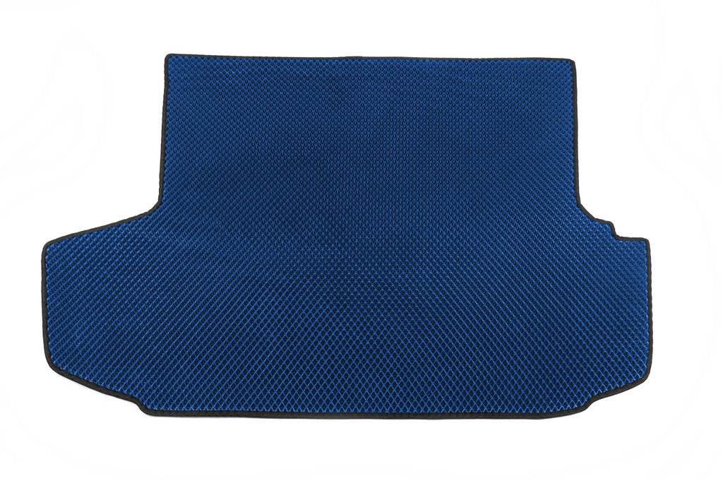 Trunk mat V-4 SW (EVA, Blue) for Skoda Octavia III A7 2013-2019 - Reelken Auto