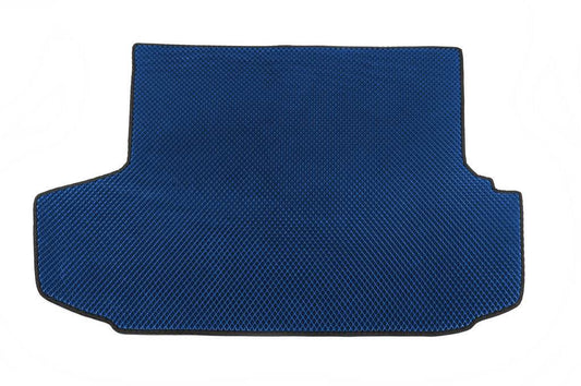 Trunk mat V-4 SW (EVA, Blue) for Skoda Octavia III A7 2013-2019 - Reelken Auto