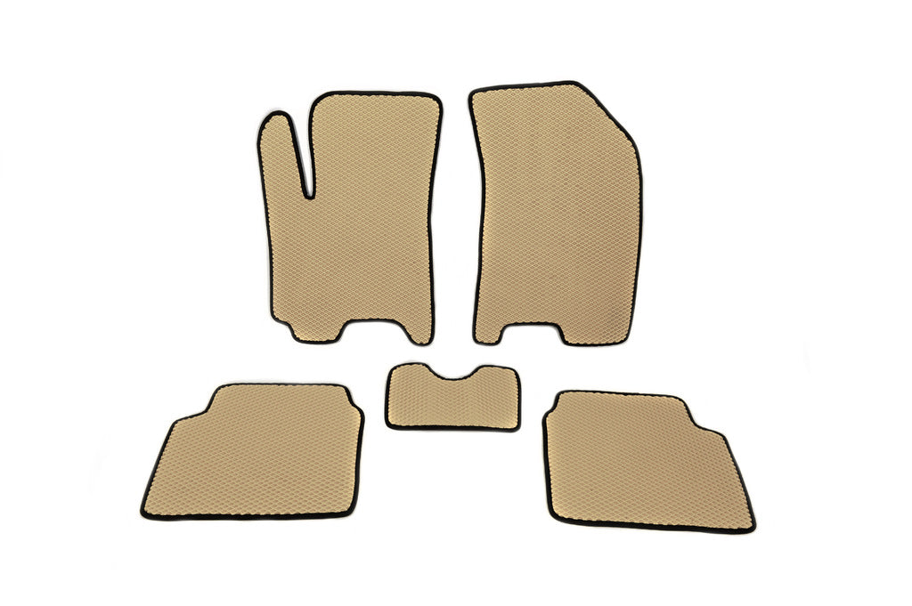 EVA Floor Mats (Beige) for Chevrolet Aveo T200 2002-2008 - image 1