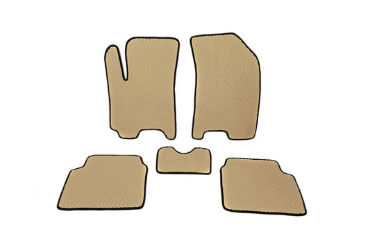 EVA Floor Mats (Beige) for Chevrolet Aveo T200 2002-2008 - image 1