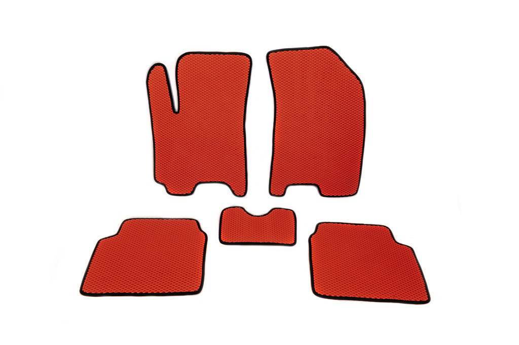 EVA mats (red) for Chevrolet Aveo T200 2002-2008 - Reelken Auto