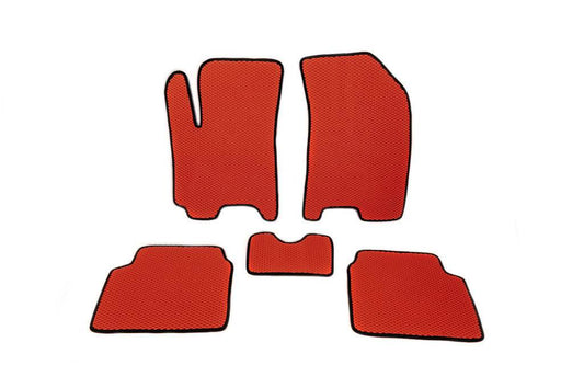 EVA mats (red) for Chevrolet Aveo T200 2002-2008 - Reelken Auto