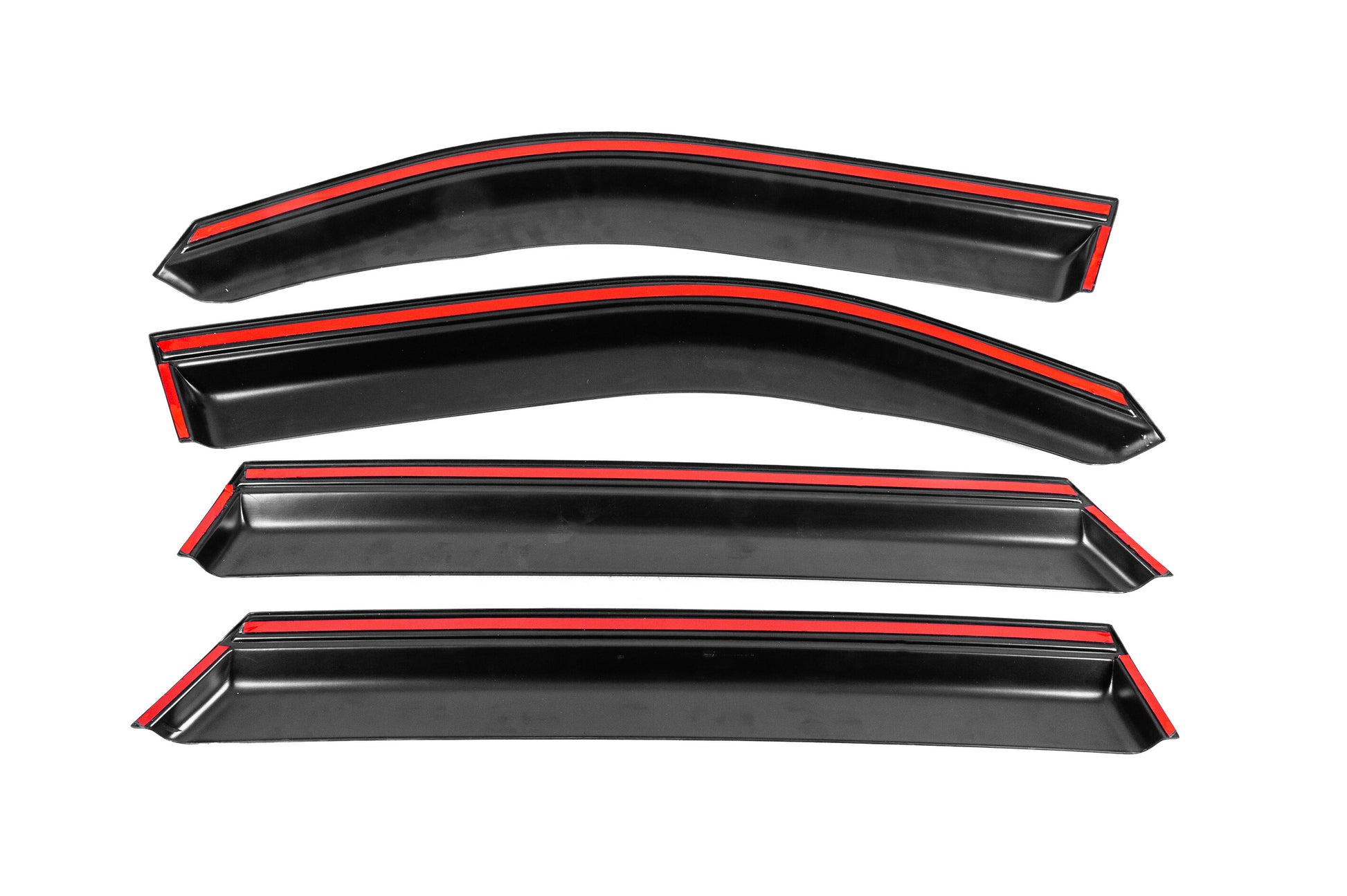 Window wind deflectors with chrome trim EuroCap (set of 4) for Renault Duster 2024- - image 5